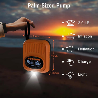 Elektrische SUP Pumpe mit dualer Schnellinflation, Standardversion