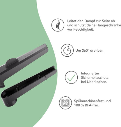 Dampfumleiter für Thermomix TM7 mit Überlaufschutz, TM7