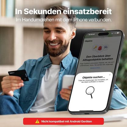 Air Tag Tracker Karte für Brieftasche