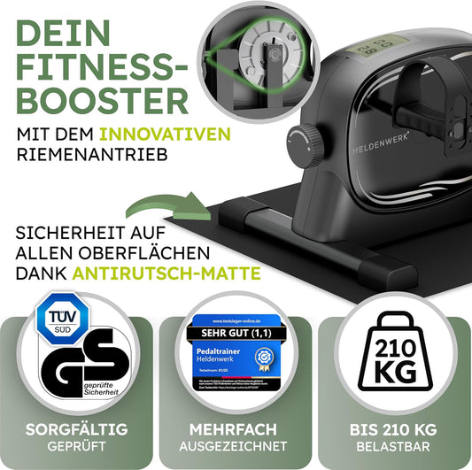 Pedaltrainer Set für Arm- und Beintraining Zuhause