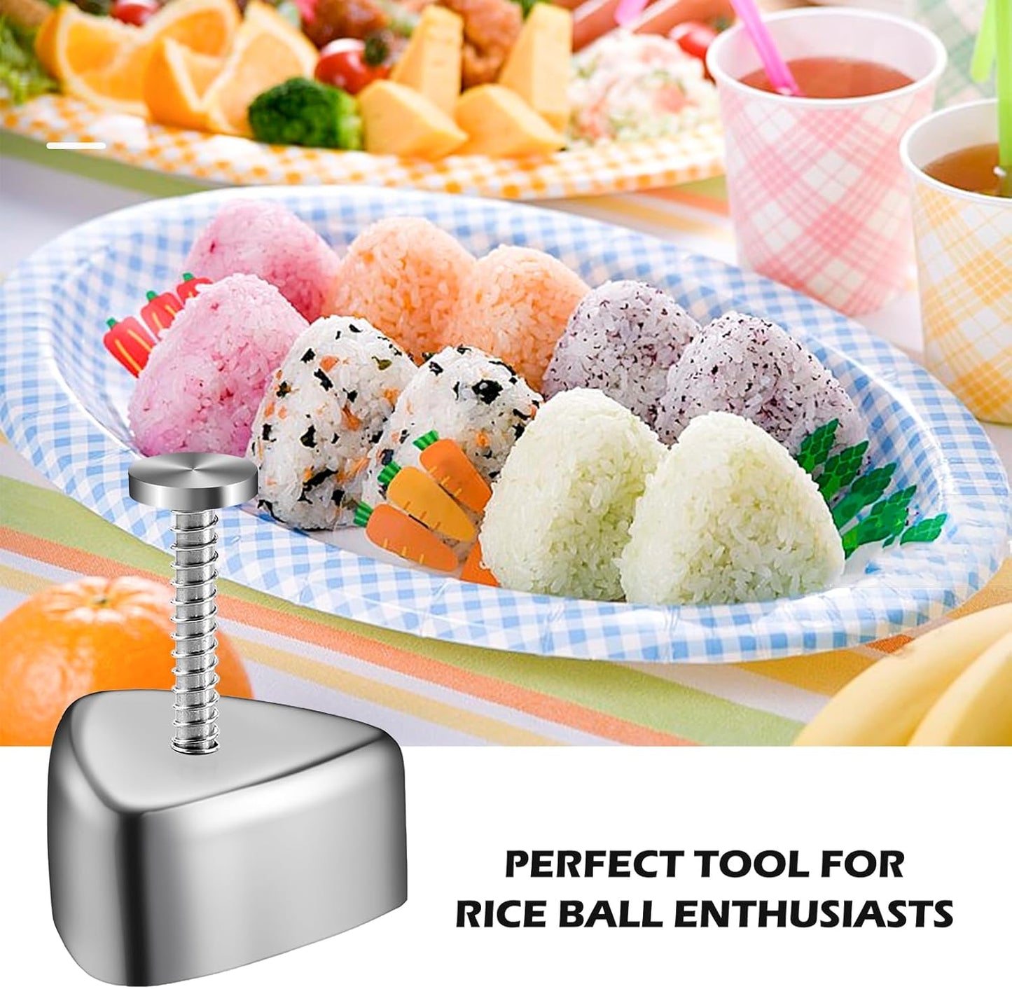 2er-Set Onigiri Dreieck-Form