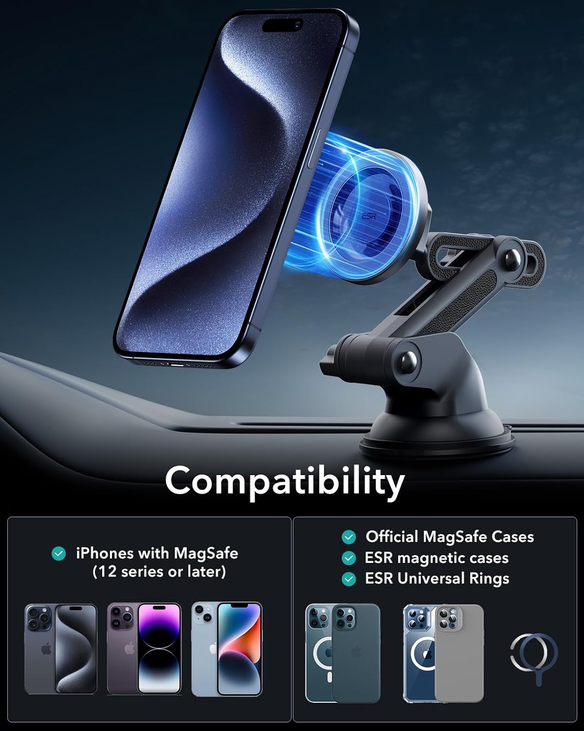 Handyhalterung, Dashboard/Windshield Car Mount