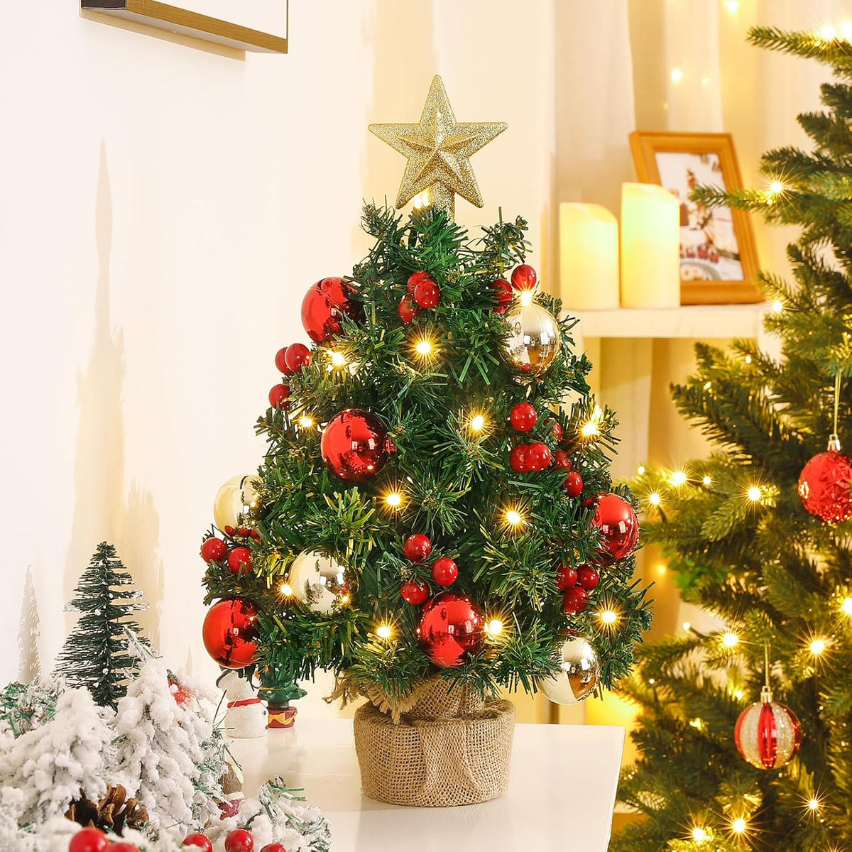 Mini-Weihnachtsbaum, Mit Fernbedienung