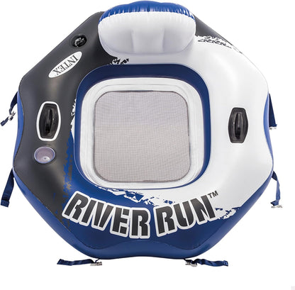Aufblasbarer achteckiger Schwimmring River Run, achteckiger Sessel Single