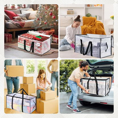 4-teiliges Umzugstaschen-Set, 90L