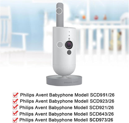 Flexible Halterung für Philips Avent Babyphone-Kamera, Halterungen f&#xFC;r SCD 923/26 Klammerhalter f&#xFC;r Scd 923/26 Scd 921/26 Scd 643/26