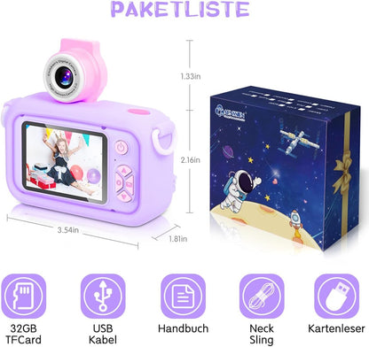 Kinderkamera, Purple Case Unicorn