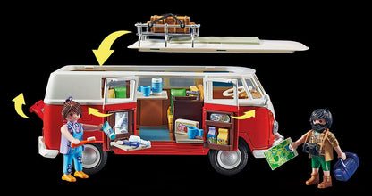 70176 Classic Cars Volkswagen T1 Camping Bus, Konstruktionsspielzeug