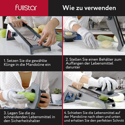Gemüsereibe, Aus Edelstahl