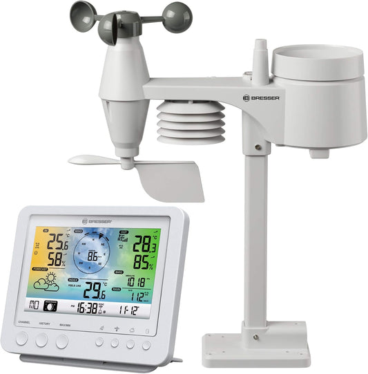 Wetter Center 5-in-1, Weiss Single