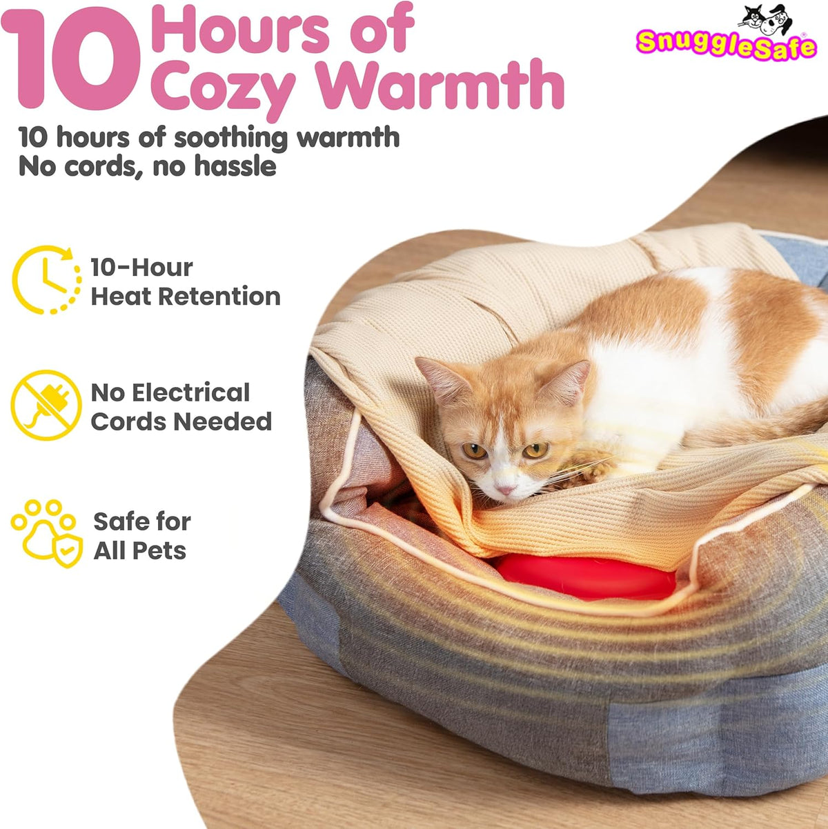 Mikrowellen-Heizkissen für Haustiere, SnuggleSafe Microwave Heating Pad