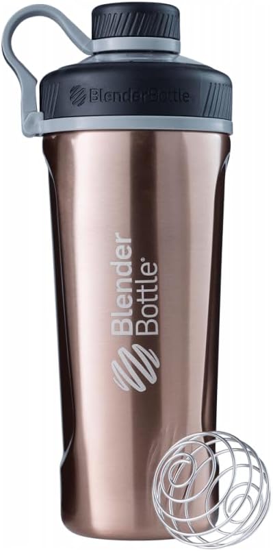 Protein Shaker mit BlenderBall, Edelstahl - 770 ml Copper