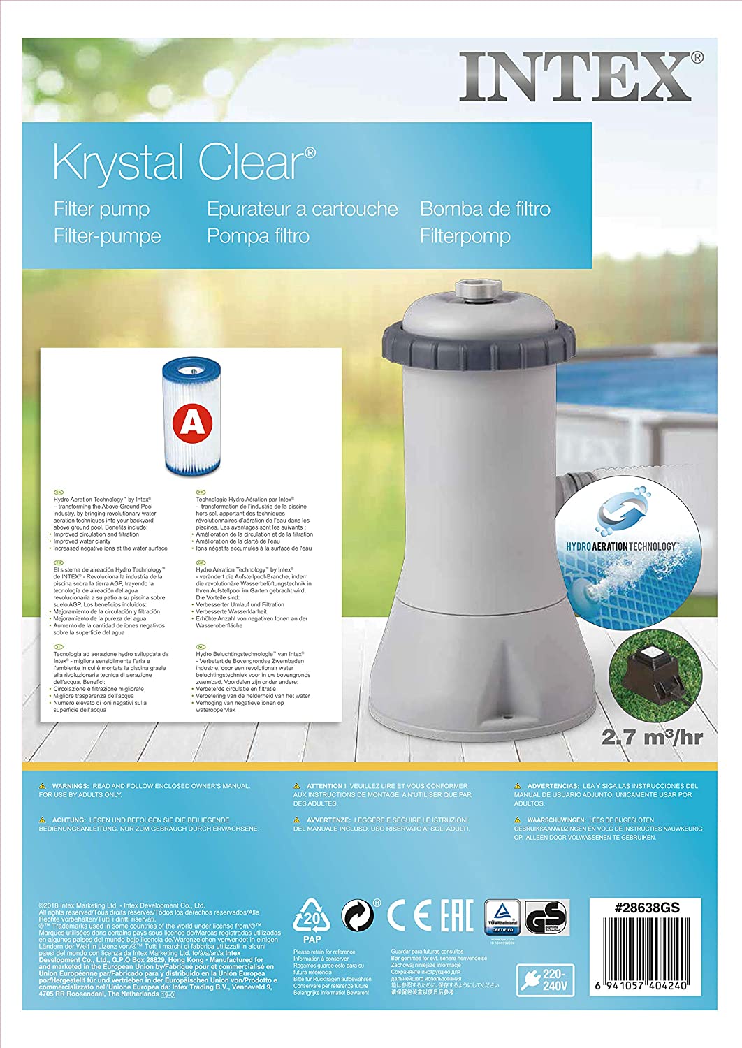Kartuschenfilter ECO 638G, Wasserfilter, Single