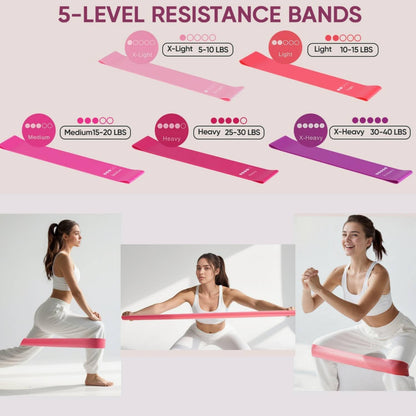 13-teiliges Pilates-Set, Violett