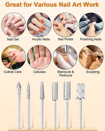 Nagelfräser Set mit LED Display