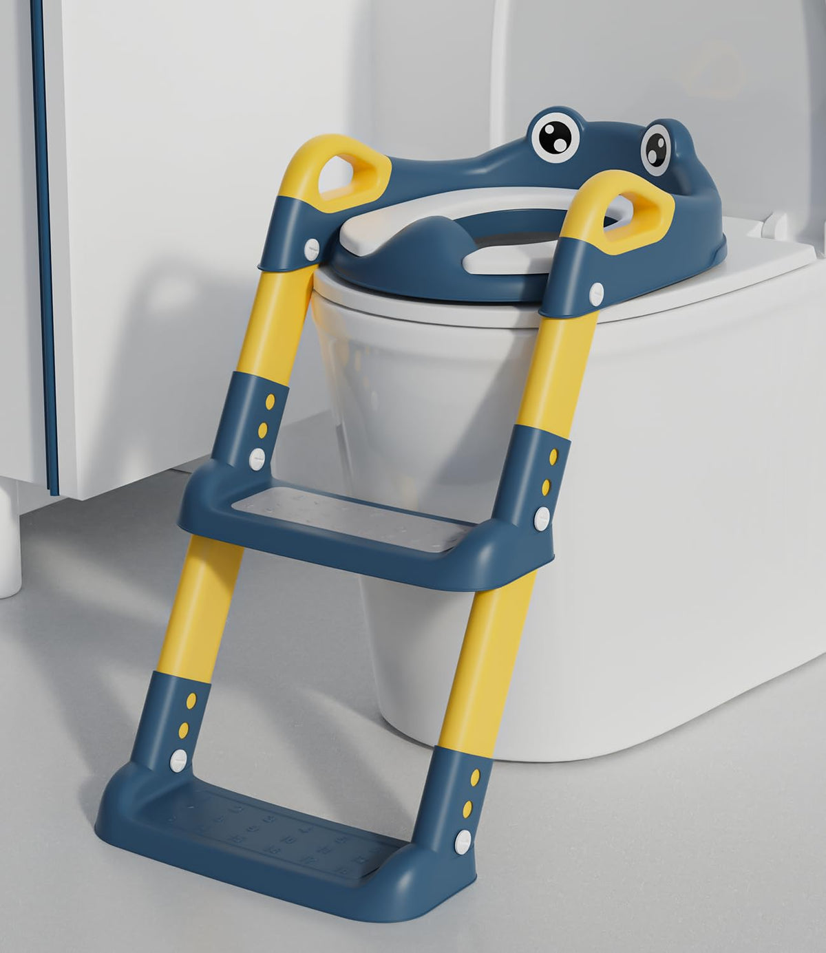 Toilettensitz mit Treppe
