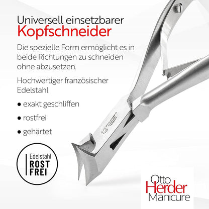 Fussnagelzange, Kopfschneider 2 cm Schnittlänge