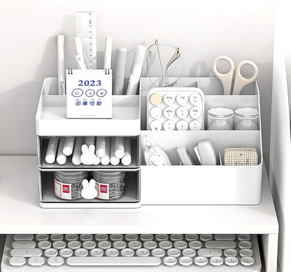 Kosmetik Organizer mit Schubladen, Weiss