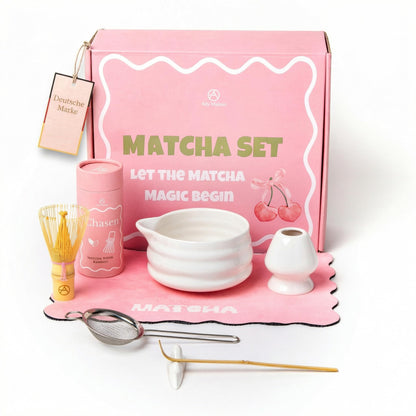 7-teiliges Matcha-Set, Weiss 7