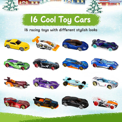 Adventskalender Spielzeugauto