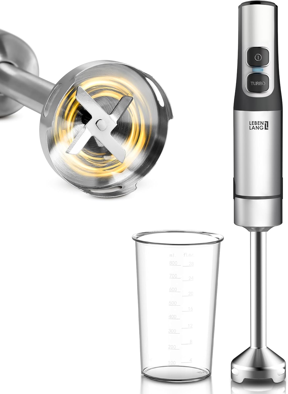 Stabmixer Edelstahl