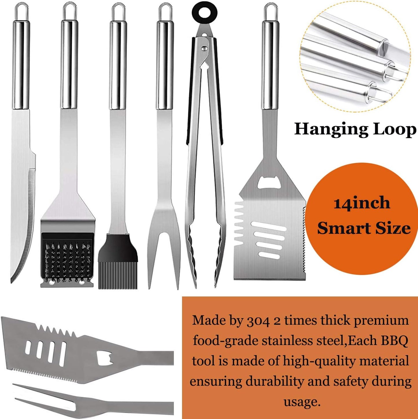 Grillbesteck-Set