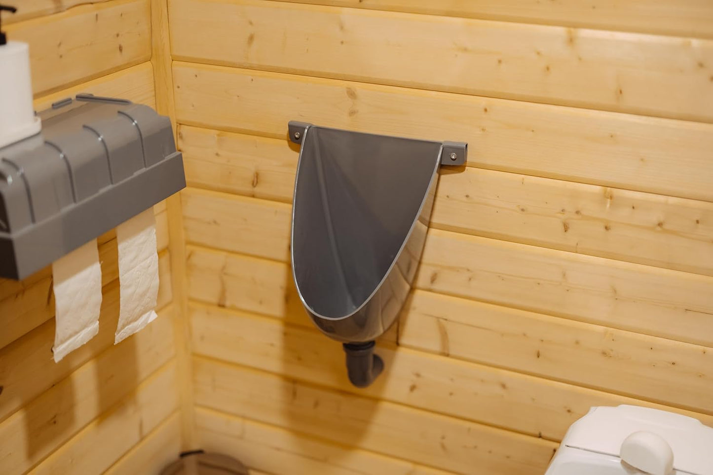 Wasserloses Wandurinal für Camping & Garten