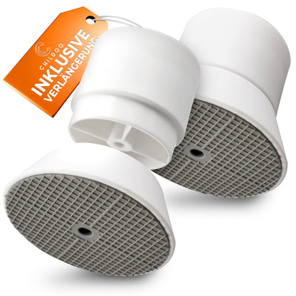 Wandschutzpads für Tür- und Treppengitter, Wandschutzpads