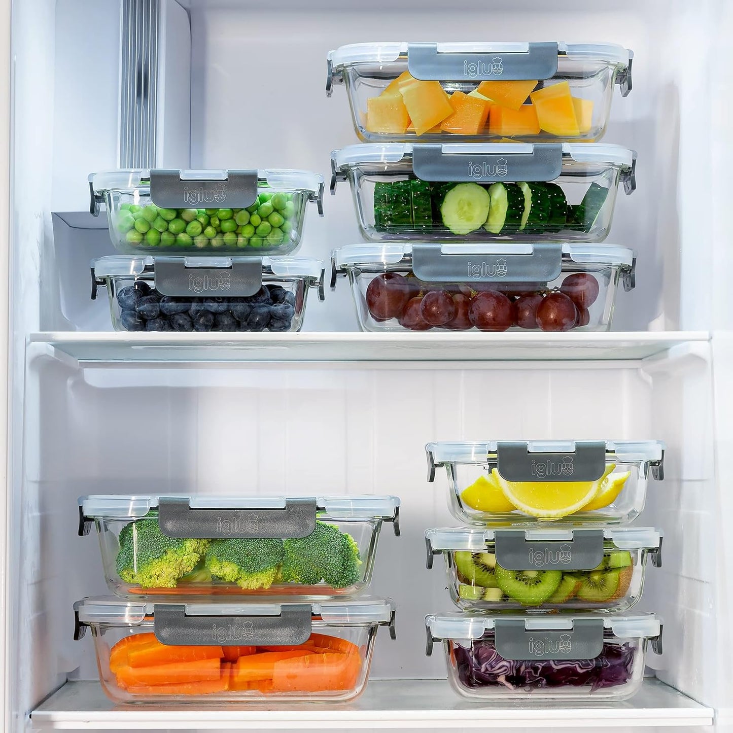 Meal Prep - 10-teiliges Frischhaltedosen-Set