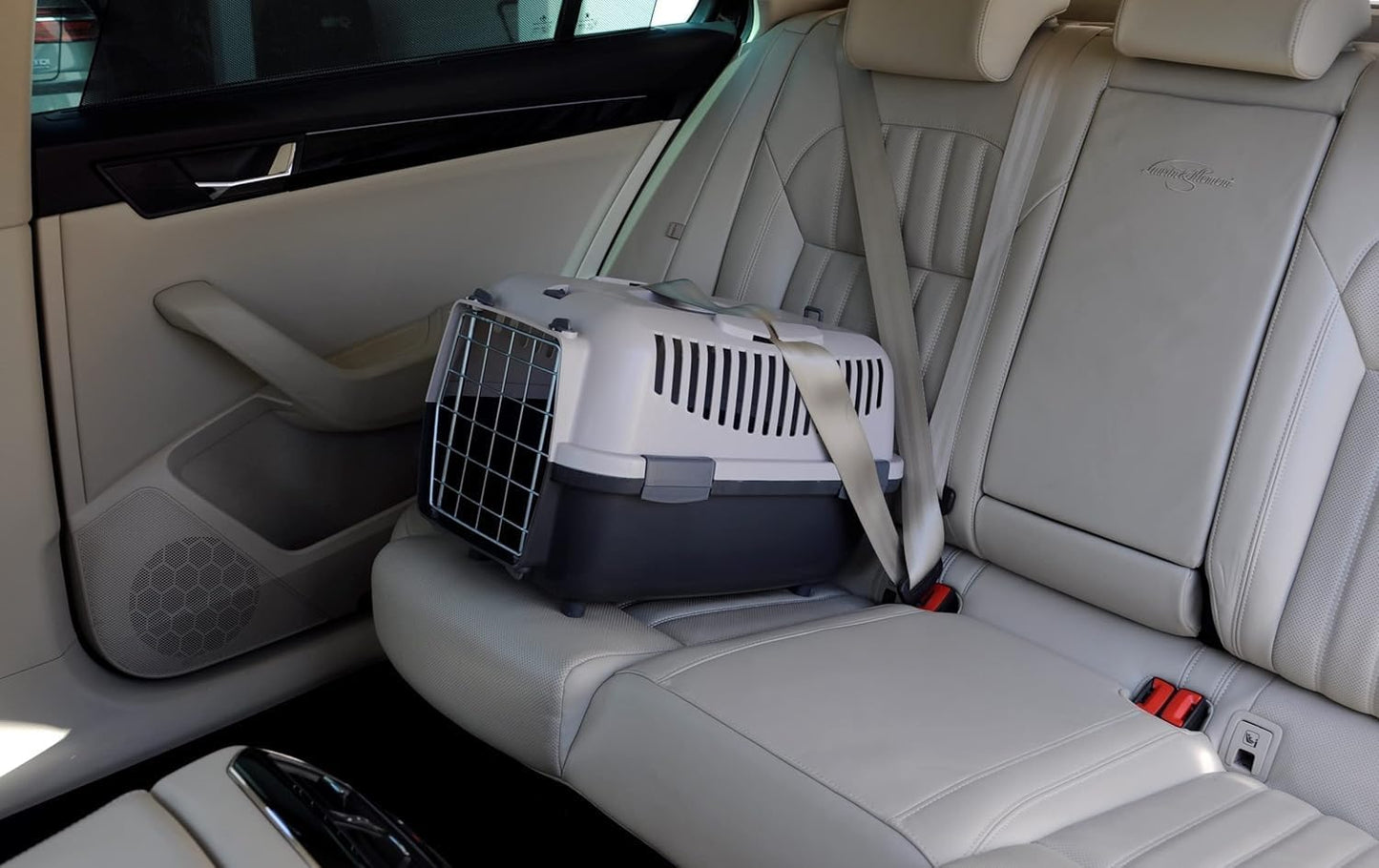 Nomade 3 Hundebox für kleine Hunde und Katzen, L Grau