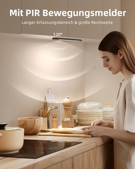 2er Set Schrankbeleuchtung ‎Flora-30, Schwarz 2 Stück