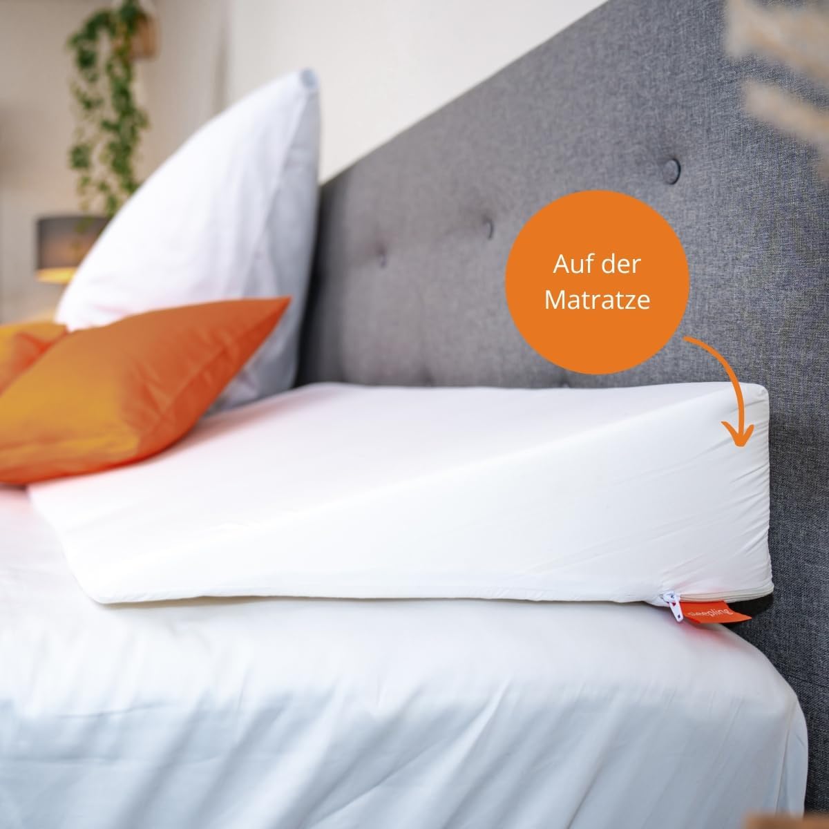Reflux Keilkissen für Bett und Sofa, 45 x 120 cm ohne Bezug
