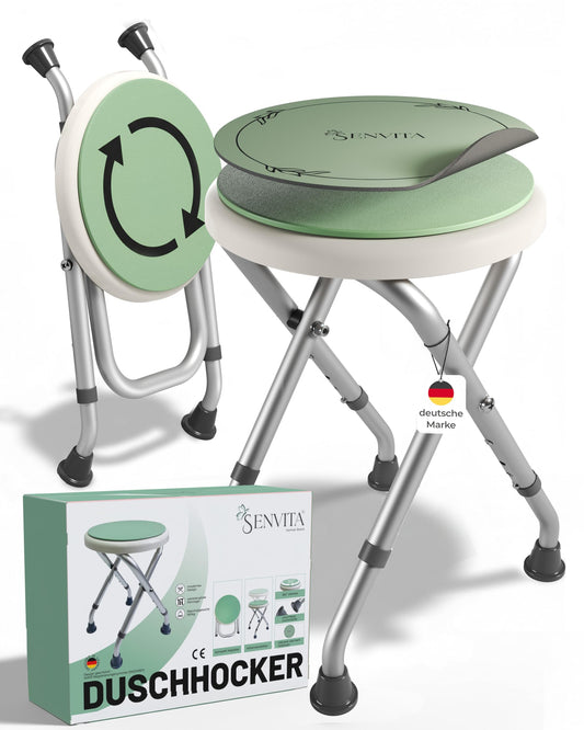 Klappbarer Duschhocker