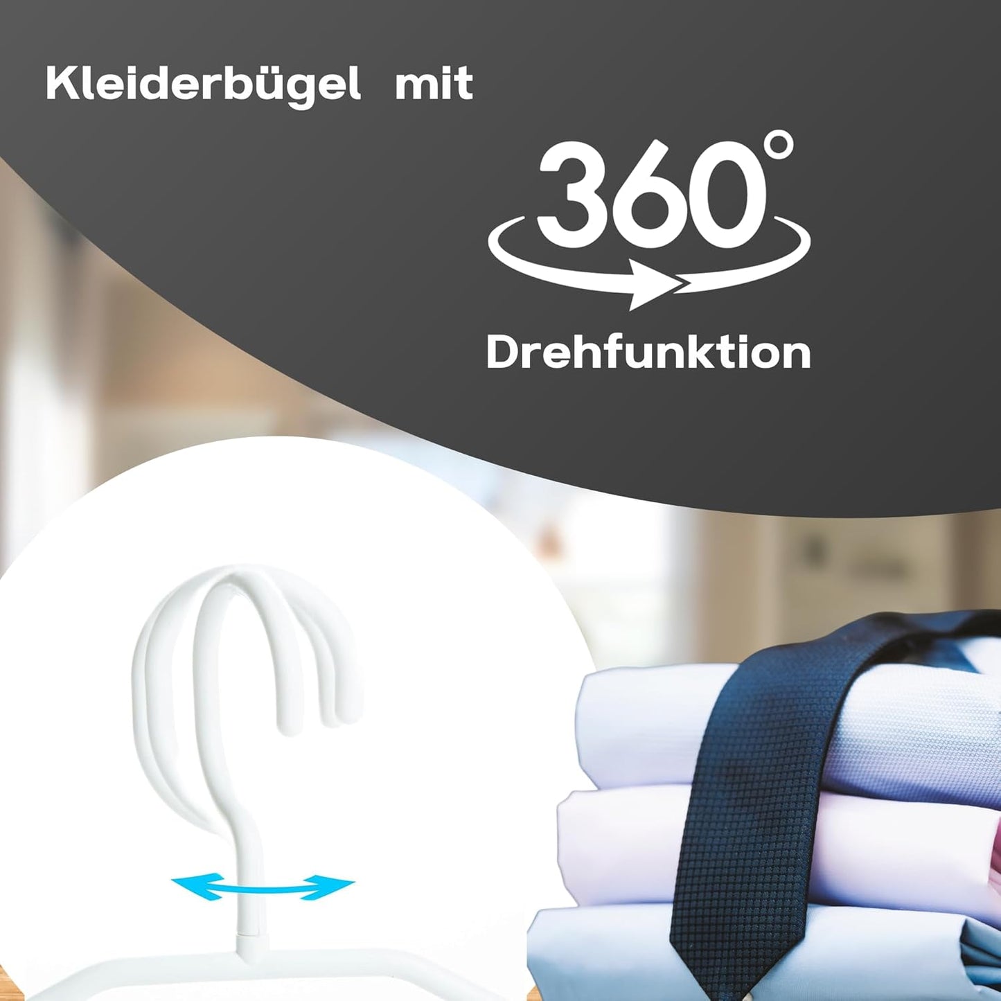 Lea - 50-teiliges Kleiderbügel Set