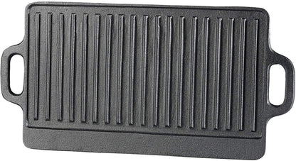 Wende-Grillplatte für Ofen, Herd & Grill, 1er 46 x 23 cm