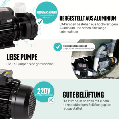 Jet-Whirlpoolpumpe 2.2kW
