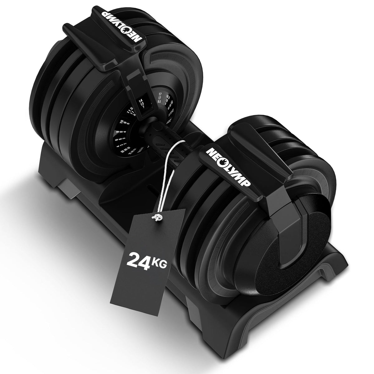 Kurzhantel verstellbar 2-24 kg, Kurzhantel 24 kg