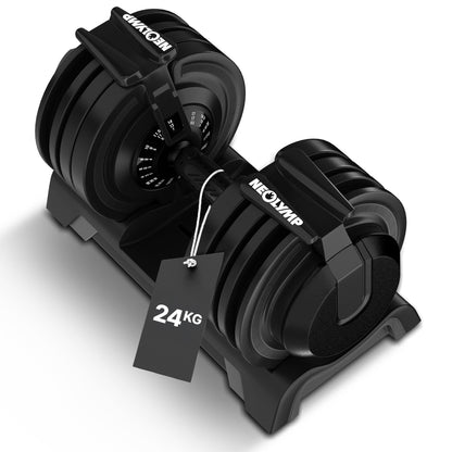 Kurzhantel verstellbar 2-24 kg, Kurzhantel 24 kg