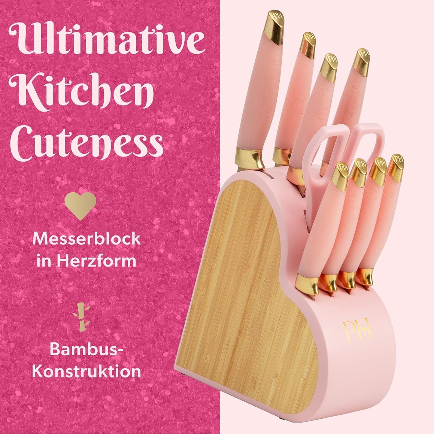 10-teiliges Messerblockset