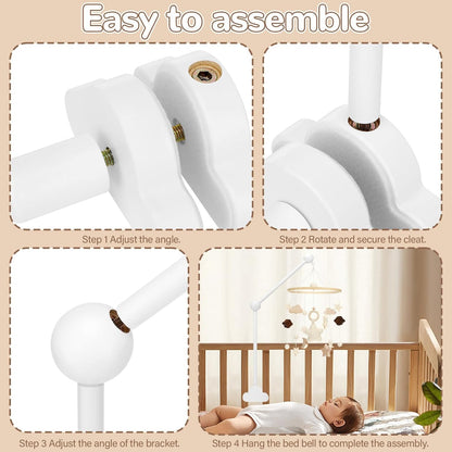 Höhenverstellbare Babymobile-Halterung