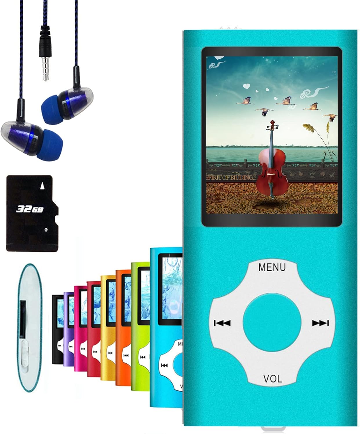 MP3/MP4-Player, Blau