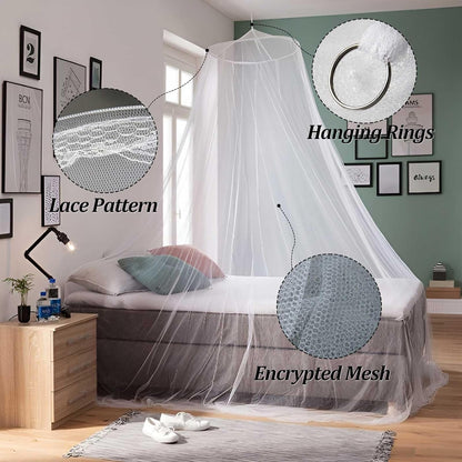 Feinmaschiges Moskitonetz-Set für Betten, H250 x B900 cm (2er Pack) 2