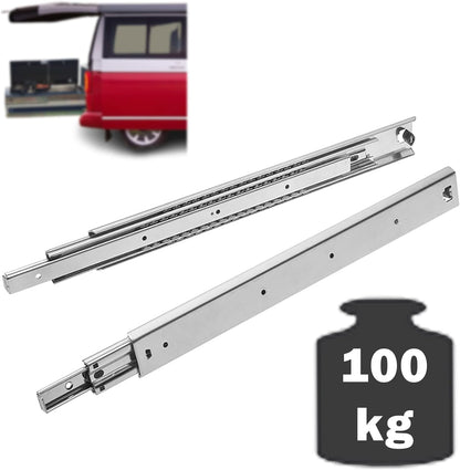 Schwerlastauszug Schubladenschiene (2 Stück, 1000 mm), 1000 mm
