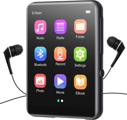 32GB MP3-Player, Bluetooth 5.0, Dark Black/32GB