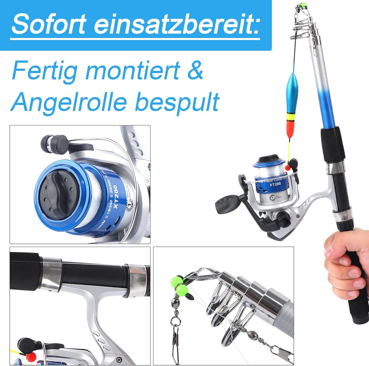 Angelset für Kinder, Blau