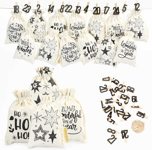 Adventskalender zum Befüllen, Hello Winter