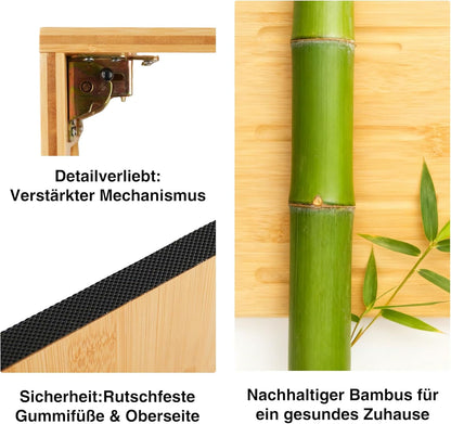 Ergonomischer Klapp-Toilettenhocker