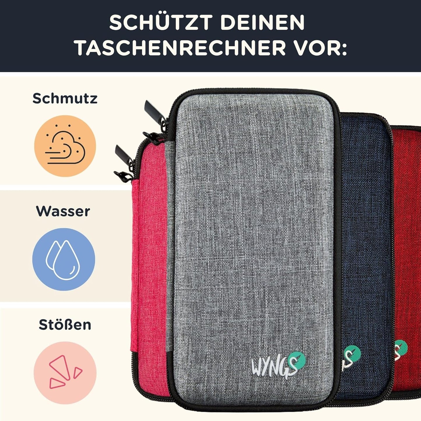 Wissenschaftlicher Taschenrechner TI-30 ECO RS mit Schutztasche, Schwarz