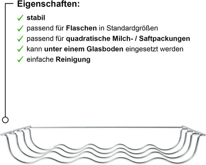 Flaschenablage für Kühlschrank