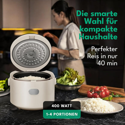 Reiskocher mit Timer & Warmhaltefunktion